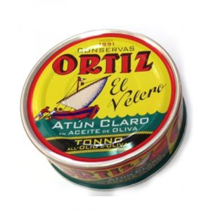ATUN ORTIZ CLARO RO-265 EN ACEITE DE OLIVA