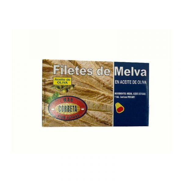FILETES DE MELVA EN ACEITE DE OLIVA CORBETA RR-125