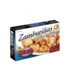 ZAMBURIÑAS ORBE RR-125 EN SALSA VIEIRA