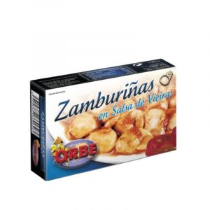 ZAMBURIÑAS ORBE RR-125 EN SALSA VIEIRA
