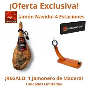 Jamón Cuatro Estaciones de NAVIDUL en Lote Regalo