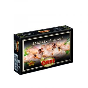 ALMEJAS BLANCAS AL NATURAL ORBE NEGRO OL-120 20/25