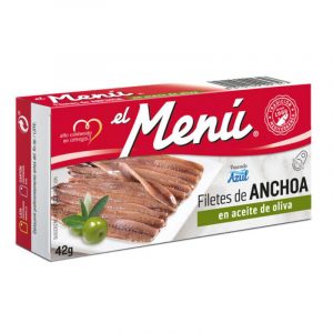 ANCHOAS EL MENU RR-45 EN ACEITE DE OLIVA
