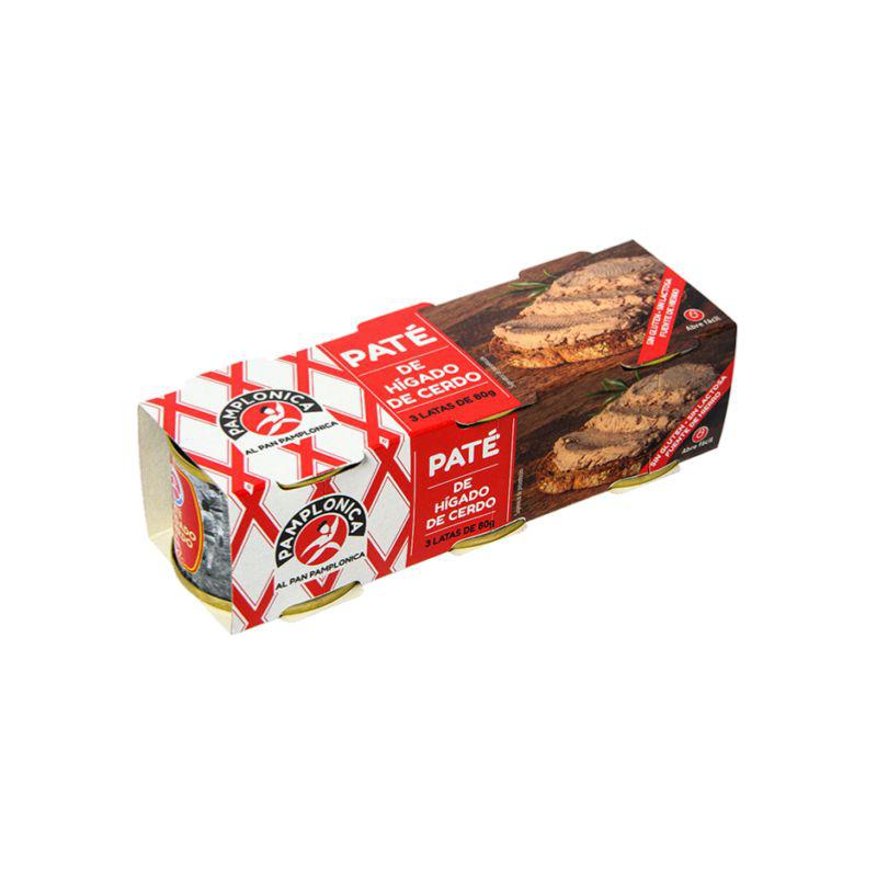 PATE PAMPLONICA PK-3 x 80 gr