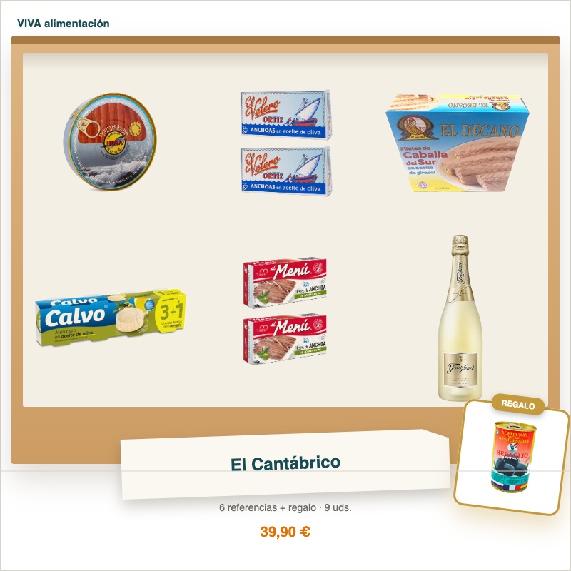 Pack «El Cantábrico»