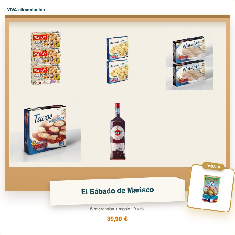 Pack «El Sábado de Marisco»
