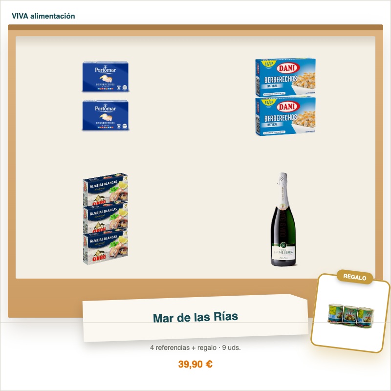 Pack «Mar de las Rías»